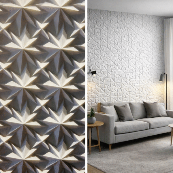 Crystal Star 3D Wall Panel